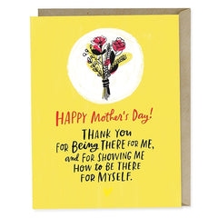 Thank You For Being There For Me Mothers Day Card