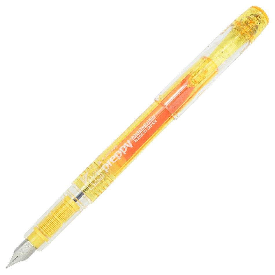Preppy Fountain Pen 0.3mm Fine Yellow