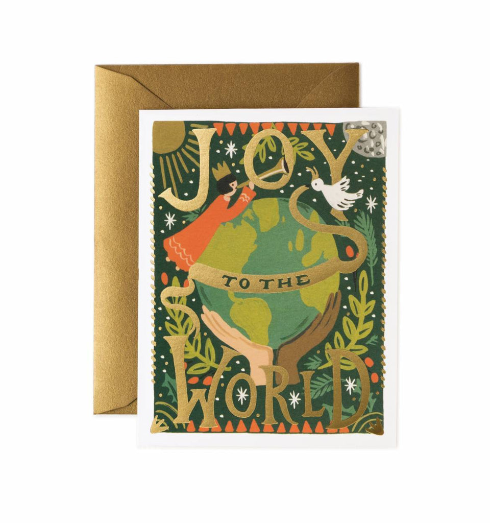 Joy To The World Christmas Card