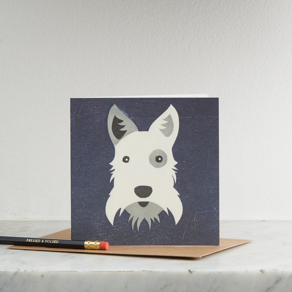 Scottie Dog Card
