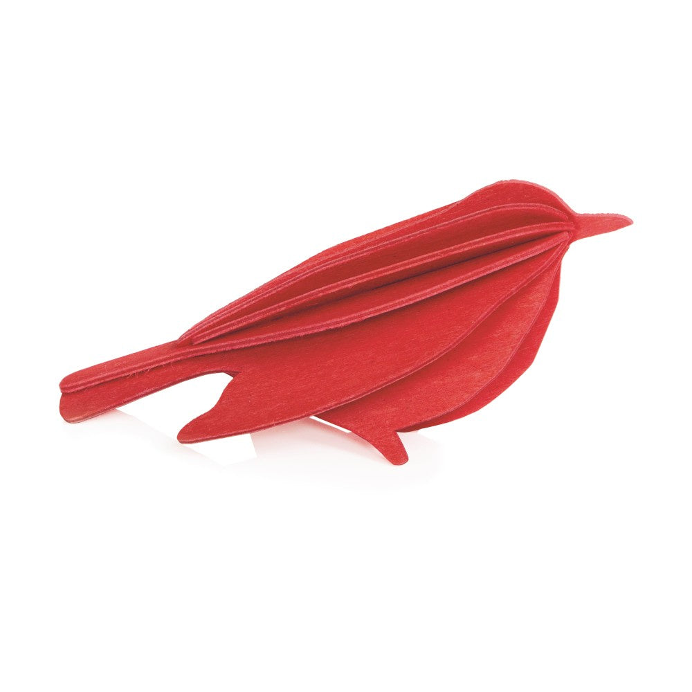 Lovi Bright Red Bird 8cm