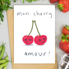 Mon Cherry Amour Card