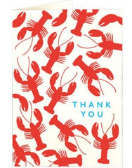 Thank You Lobster Small Card