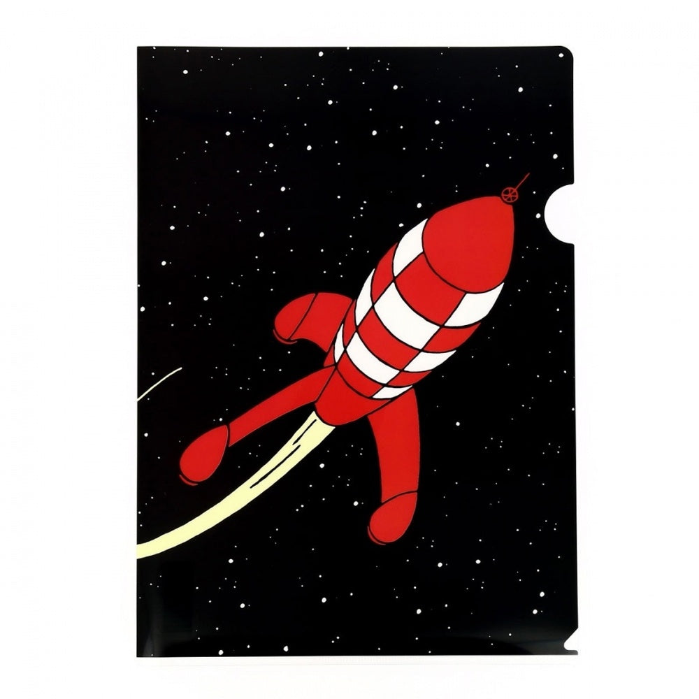 Rocket Launch Plastic Sleeve Tintin