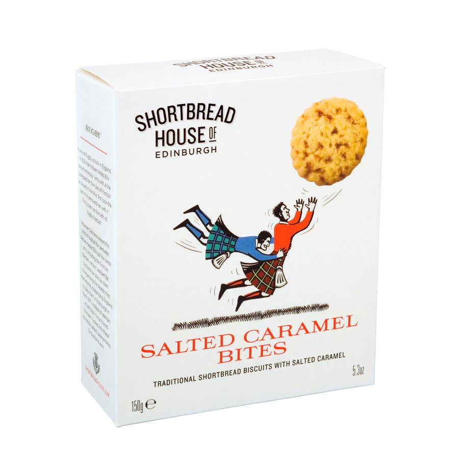 Salted Caramel Bites Shortbread Biscuits 150g