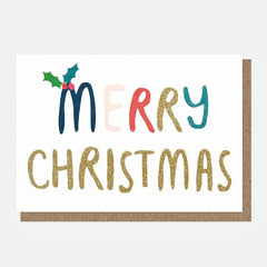 Word Up Pack of Ten Christmas Cards