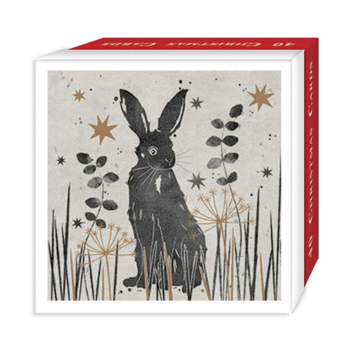 Winter Whiskers Christmas Card Box