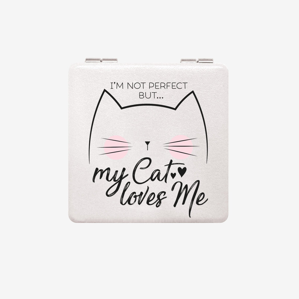 Handbag Mirror My Cat Loves Me