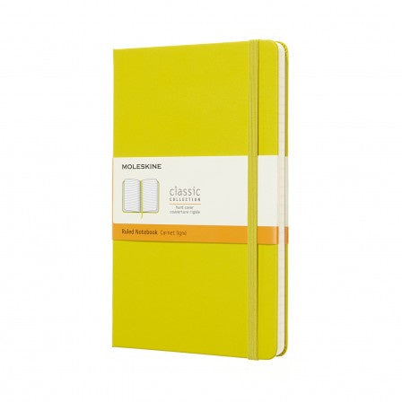 Moleskine Large Ruled Notebook Dandelion Yellow