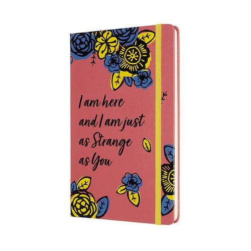 I Am Here Frida Kahlo Limited Edition Moleskine Plain Large Notebook