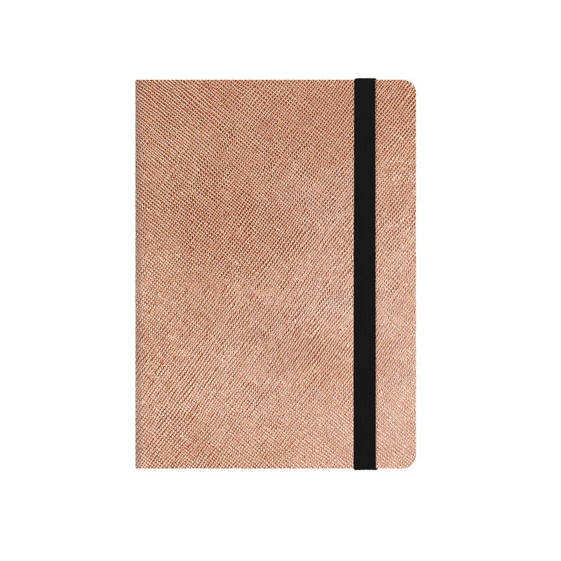 Small Weekly Diary 2020 - 2021 Metallic Rose Gold
