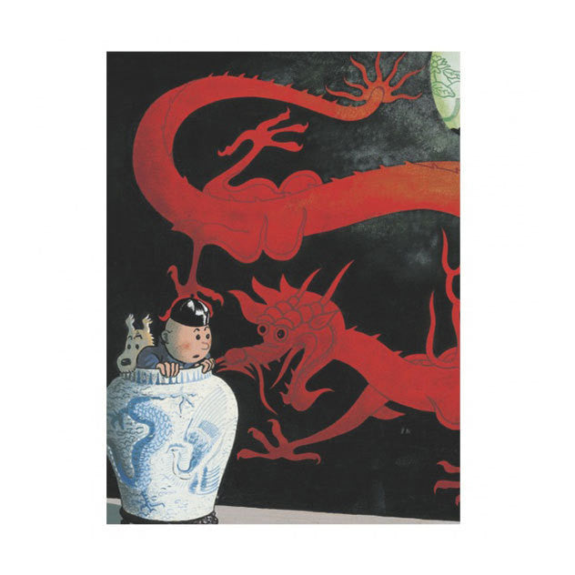 A5 Notebook The Blue Lotus Red Dragon