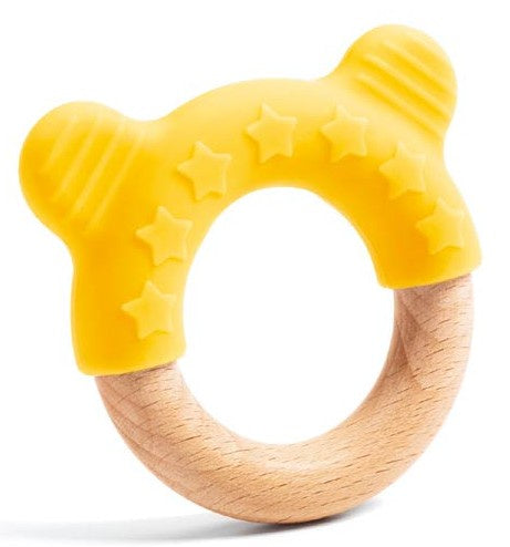 Yellow Baby Teething Toy