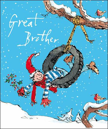 Brother Swingin' Along Christmas Card