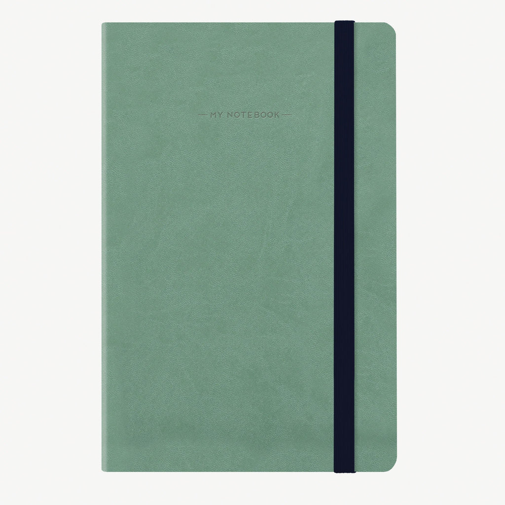 Medium Dotted Vintage Green Notebook