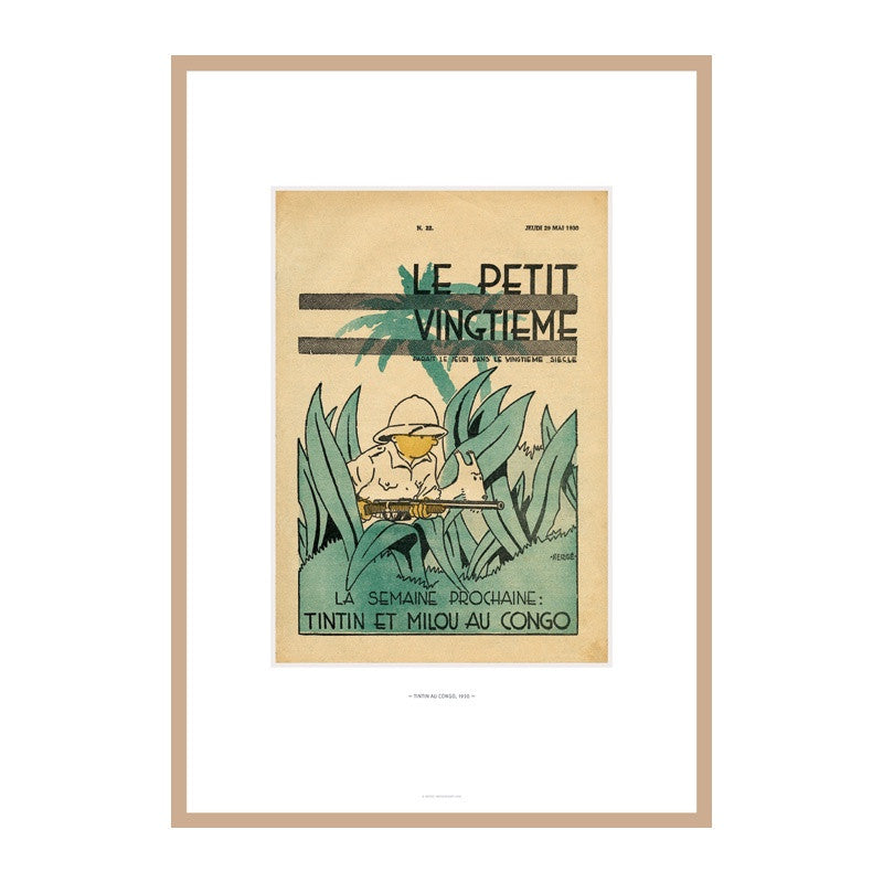 Limited Edition In The Congo Lithograph