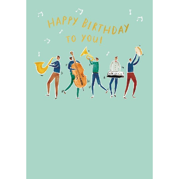 Happy Birthday To You Band Card