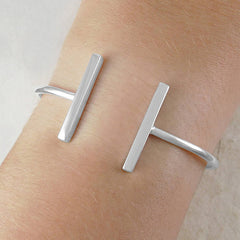 Double Bar Adjustable Bangle