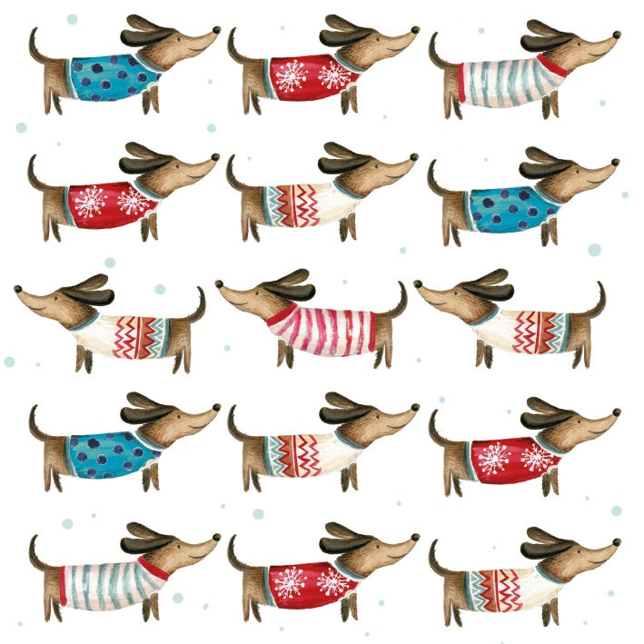 Christmas Canine Style Card Pack