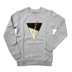 Tintin Rocket Sweatshirt Light Grey