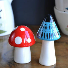 Toadstool Salt and Pepper Shakers