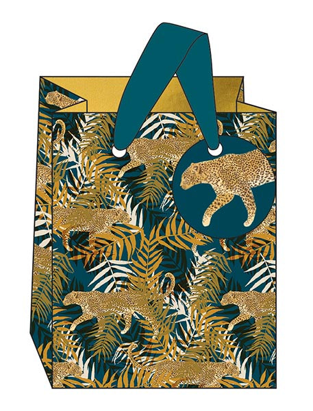 Leopards and Palms Small Gift Bag