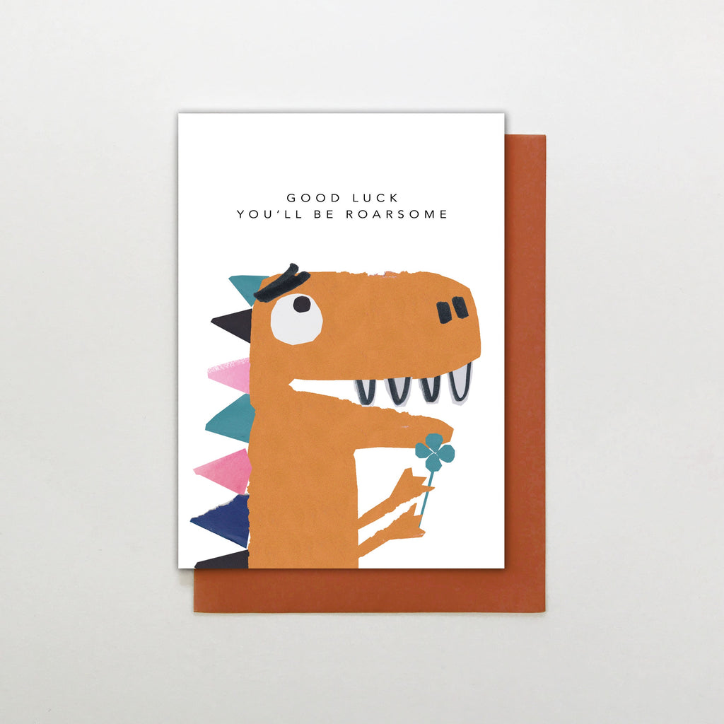 Good Luck You'll Be Roarsome Card
