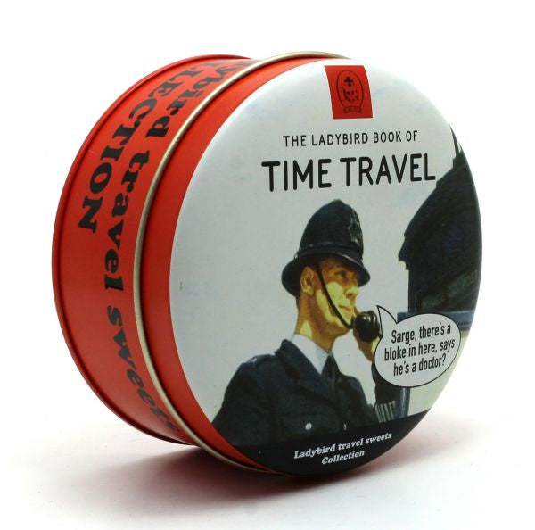Time Travel Mixed Fruit Drops Travel Tin