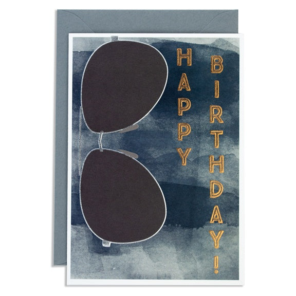 Happy Birthday Sunglasses Card