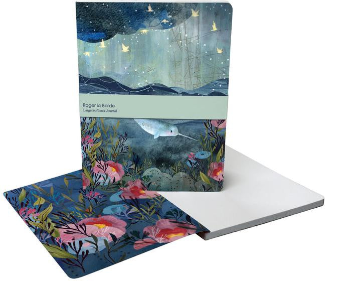 Dreamland Narwhal Large Notebook