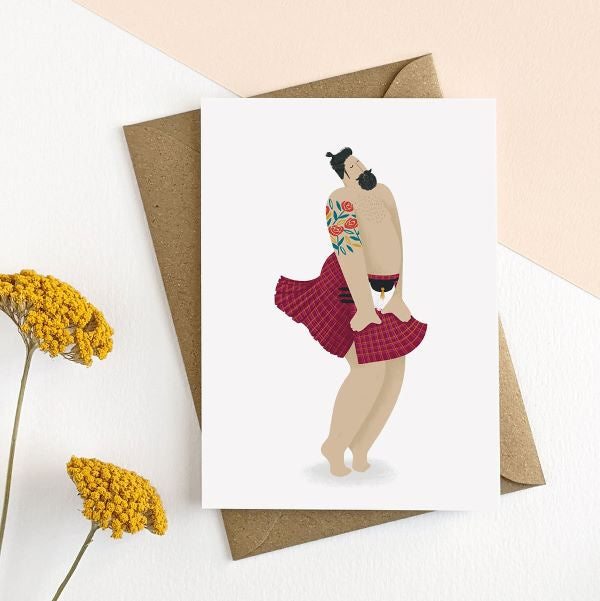 Sexy Kilt Card