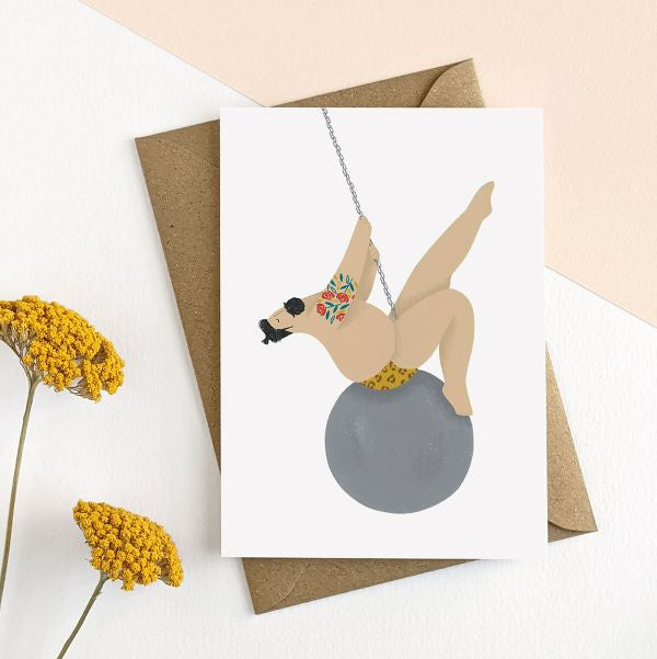 Sexy Wrecking Ball Card