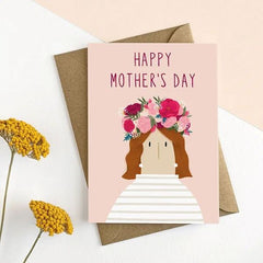 Happy Mother's Day Flower Crown Card