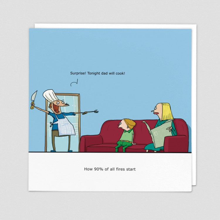 Dad Will Cook Card