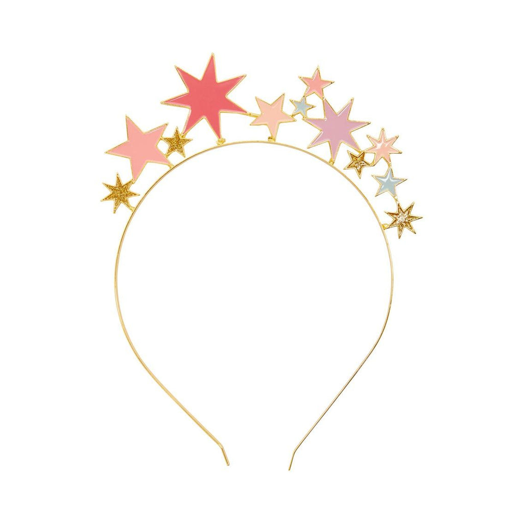 Pink Star Metal Headband