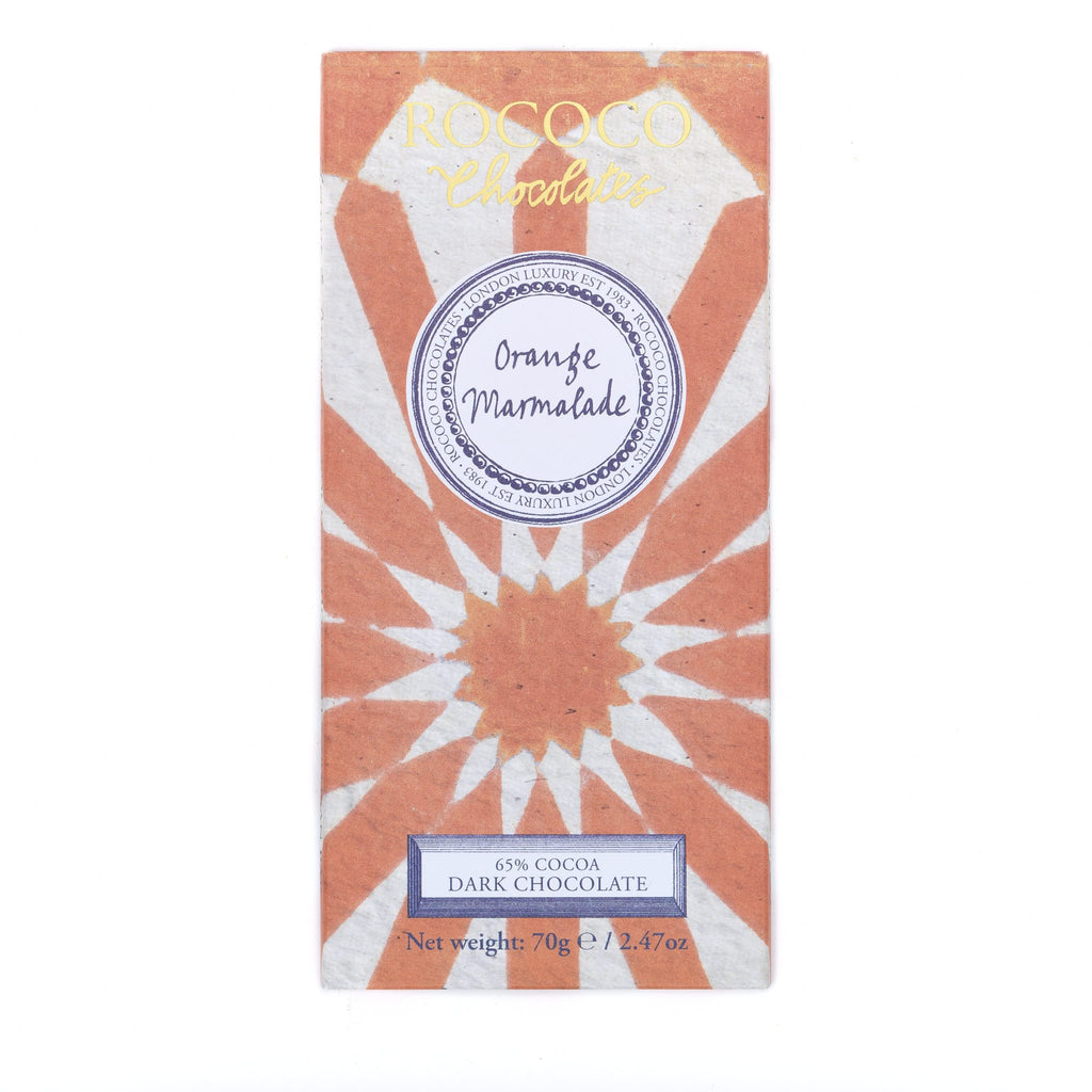 Rococo Organic Orange Marmalade Dark Chocolate 65%