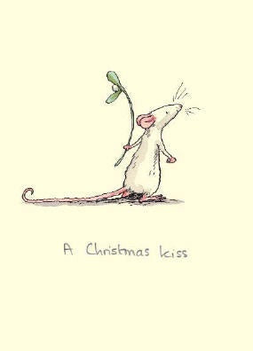 A Christmas Kiss Card