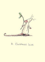 A Christmas Kiss Card
