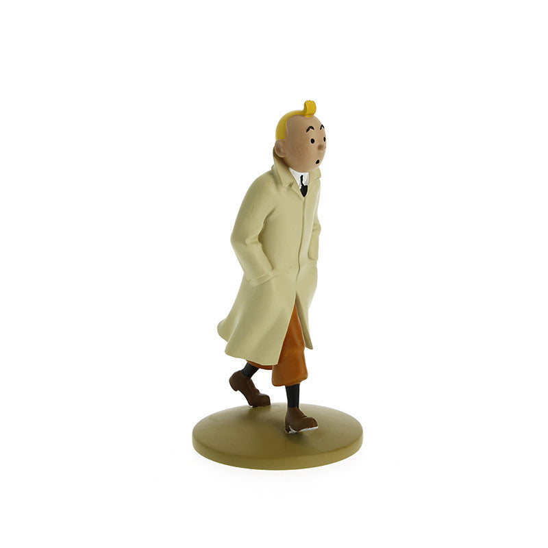 Tintin Figure in Trench Coat 12cm