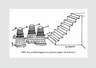 Dalek Conquer the Universe Punch Card