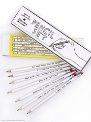 David Shrigley Pencil Set 1