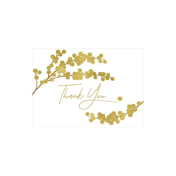 Berry Branch Pack of Thank You Cards