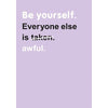 Be Yourself Card