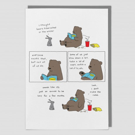 Hibernate Animal Card