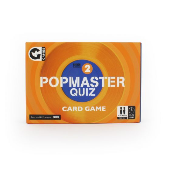 Pop Master Questions Popmaster Quiz Card Game - Paper Tiger