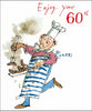 Cooking Quentin Blake 60th Birthday Card