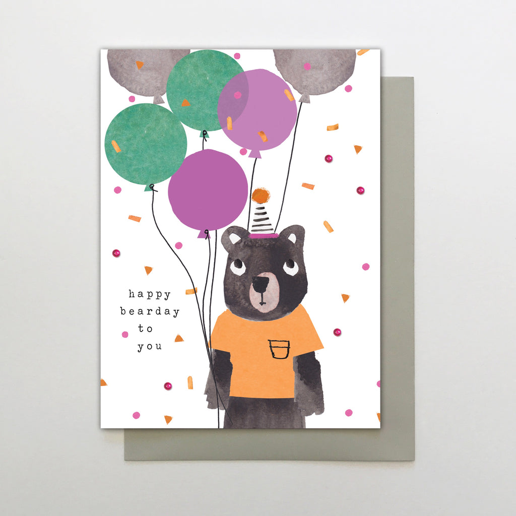 Happy Bearday To You Card