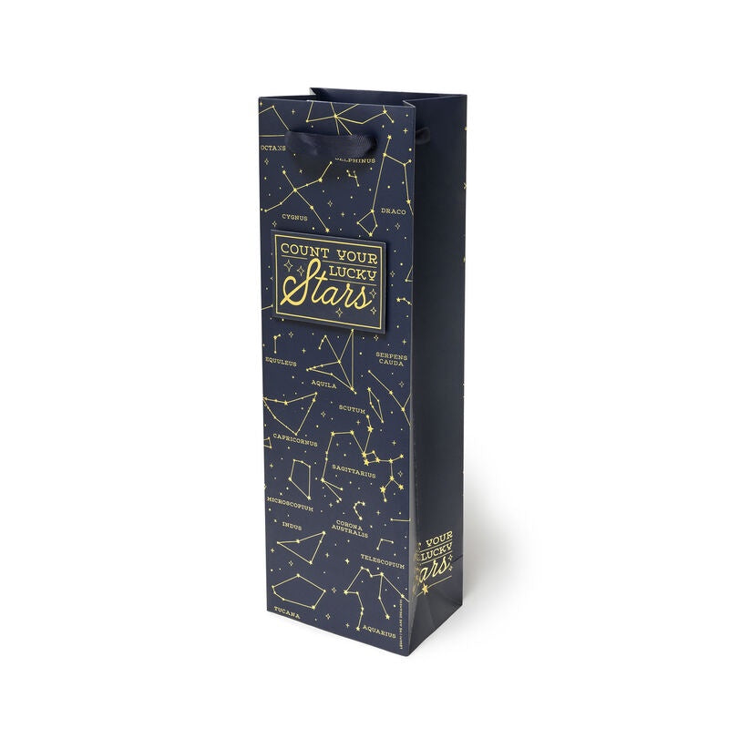 Stars Bottle Gift Bag