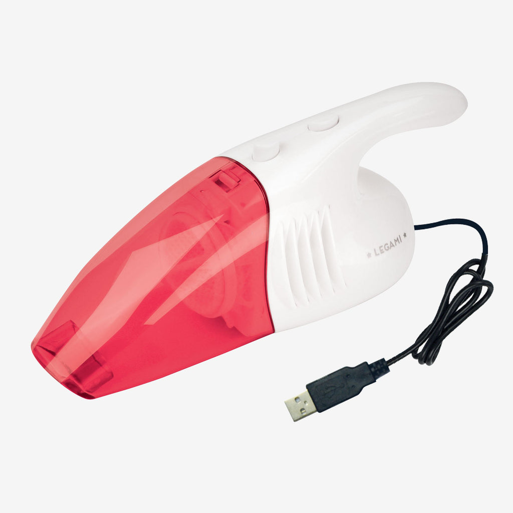 Neat 'n Clean Mini USB Vacuum Red