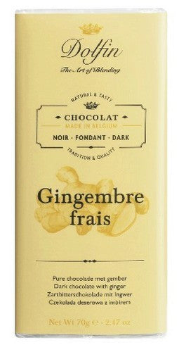 Dolfin Ginger Dark Chocolate